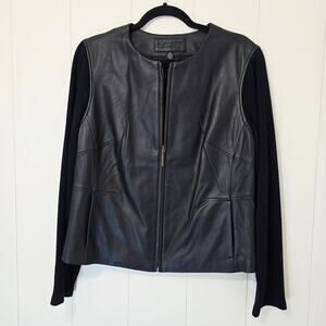 Jaclyn Smith Black Leather Jacket